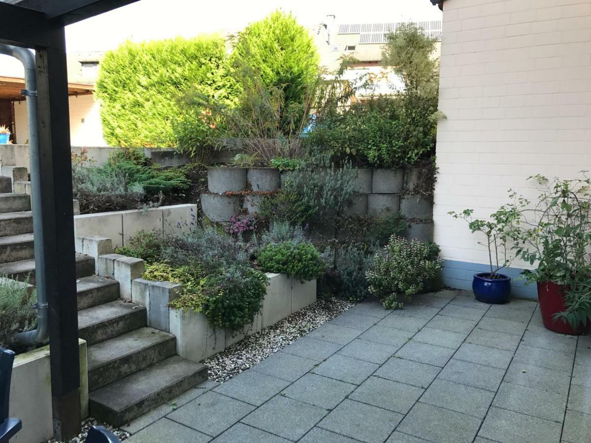 Ruhige Souterrainwohnung Leverkusen Exterior foto