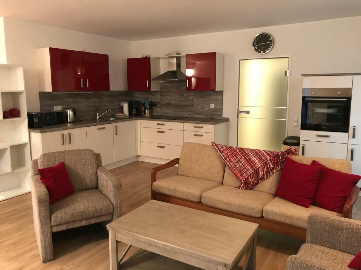 Ruhige Souterrainwohnung Leverkusen Exterior foto