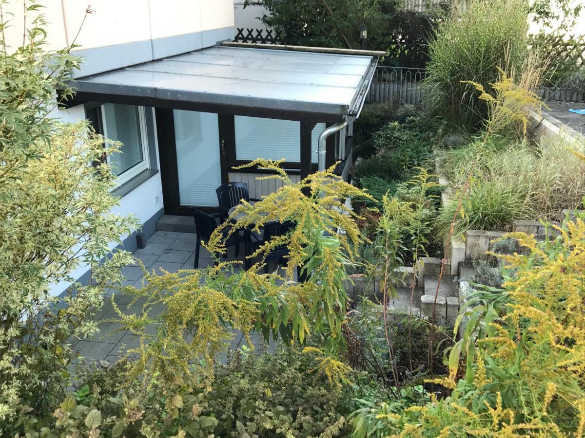 Ruhige Souterrainwohnung Leverkusen Exterior foto